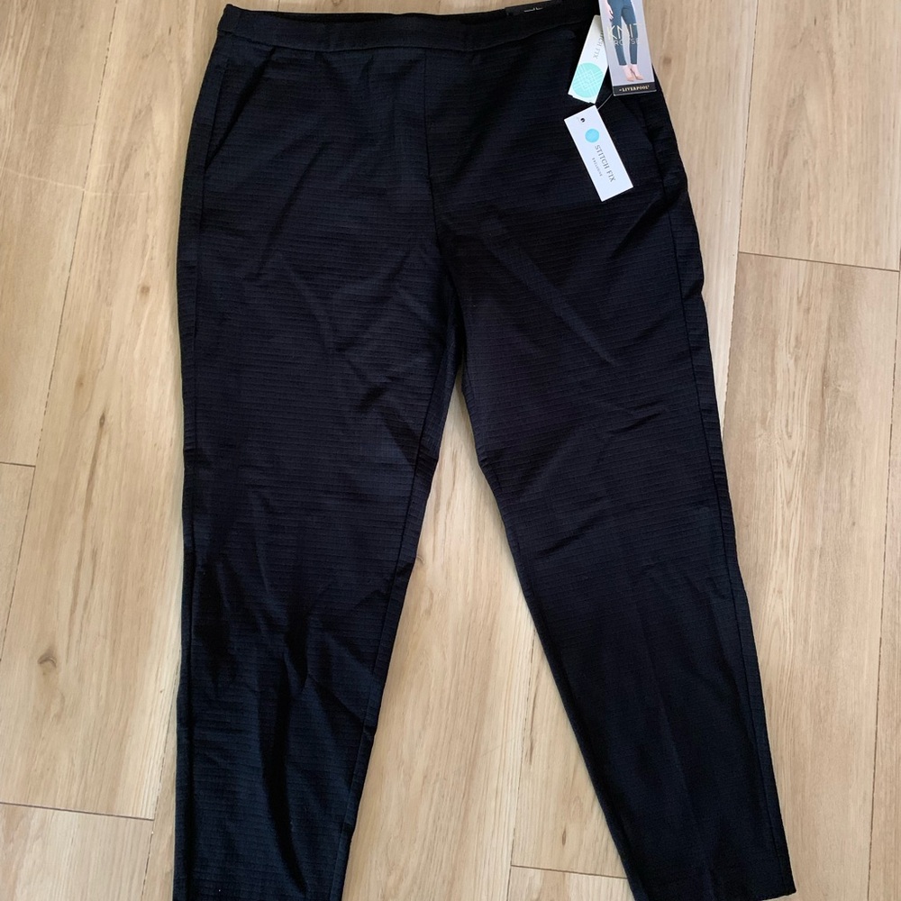 Liverpool Women's Black Straight Leg Pants